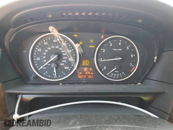 2008 BMW 5 Series 528i with VIN WBANU53508C112173, listed as a Copart auction lot 81567805 with 86,710 mi miles and Salvage title. Bid and sale history available at DreamBid. Image 9.