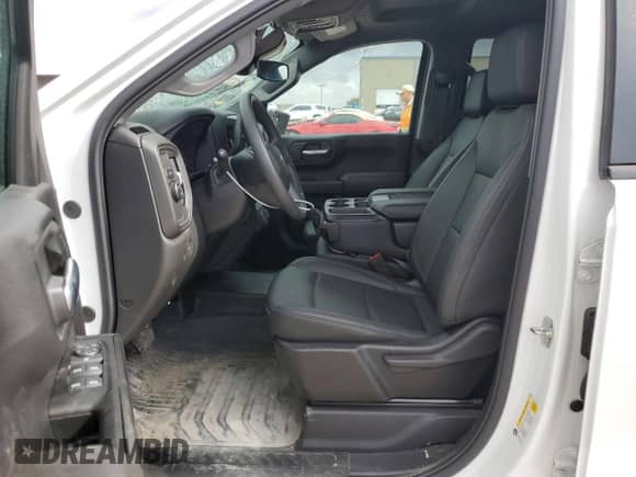 2024 Chevrolet Silverado 1500 Work Truck with VIN 1GCRAAEK5RZ187412, listed as a Copart auction lot 77087894 with 11,391 mi miles and Salvage title. Bid and sale history available at DreamBid. Image 7.