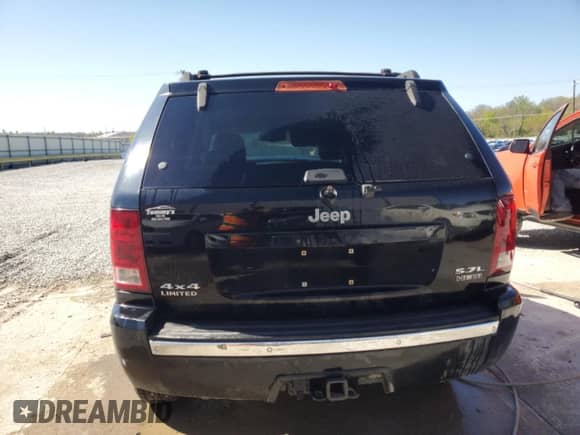 2006 Jeep Grand Cherokee Limited с VIN 1J4HR58266C362380, выставлен на аукционе Copart как лот 52434385 с пробегом 184 497 миль миль и Списание • Salvage title. История ставок и продаж доступна на DreamBid. Изображение 6.