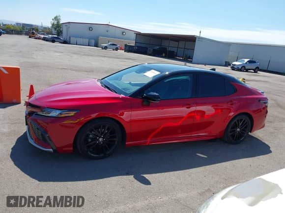 2023 Toyota Camry TRD with VIN 4T1KZ1AK5PU075750, listed as a IAAI auction lot 43285014 with 38,584 mi miles and . Bid and sale history available at DreamBid. Image 15.