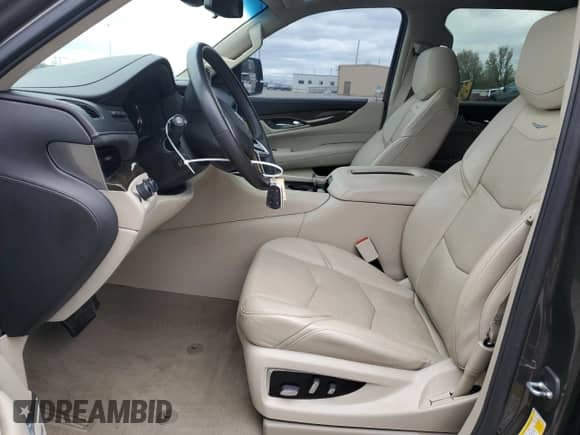 2020 Cadillac Escalade Premium Luxury with VIN 1GYS4CKJ7LR156518, listed as a Copart auction lot 53136925 with 87,706 mi miles and Salvage title. Bid and sale history available at DreamBid. Image 7.