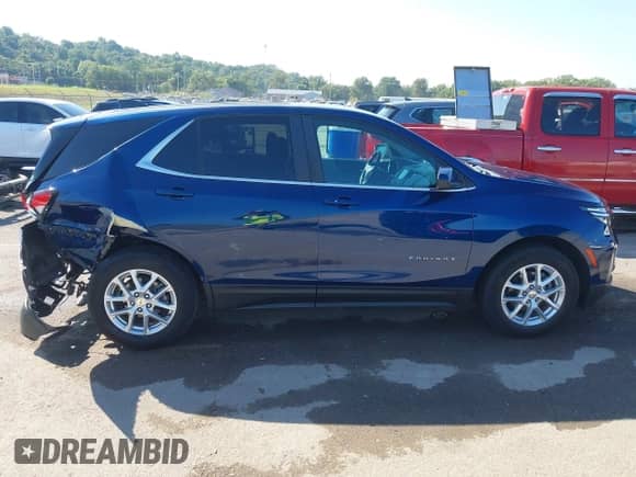 2022 Chevrolet Equinox LT with VIN 2GNAXKEV6N6130256, listed as a IAAI auction lot 43246938 with 84,679 mi miles and . Bid and sale history available at DreamBid. Image 13.