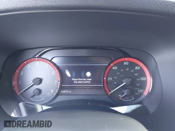 2023 Nissan Frontier SV with VIN 1N6ED1EJ5PN628180, listed as a IAAI auction lot 42807731 with 16,893 mi miles and . Bid and sale history available at DreamBid. Image 7.