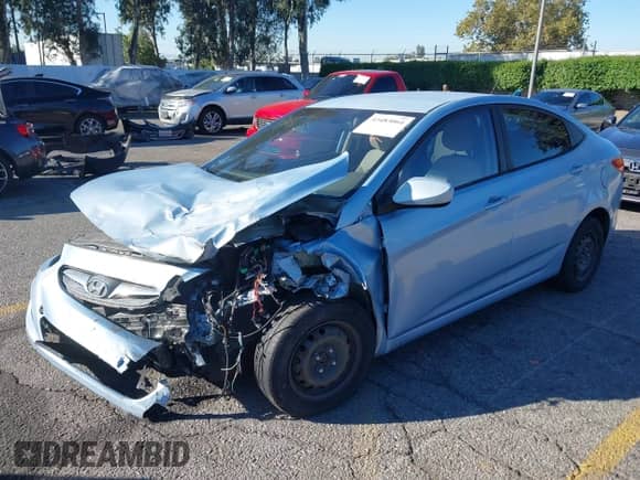 2012 Hyundai Accent GLS with VIN KMHCT4AE6CU216272, listed as a IAAI auction lot 43483064 with 143,379 mi miles and . Bid and sale history available at DreamBid. Image 18.