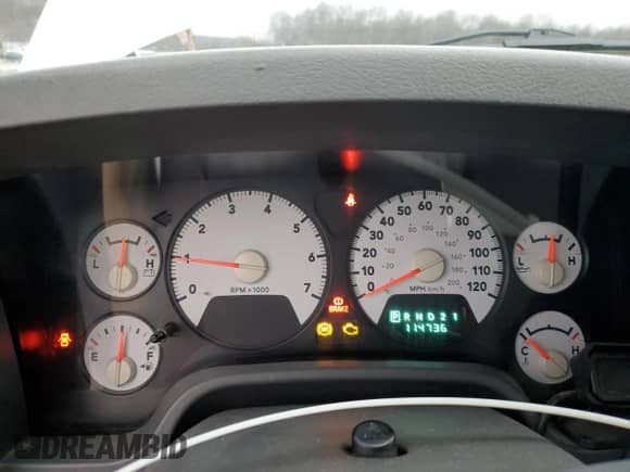 2006 Dodge RAM with VIN 3D3KS26D86G188514, listed as a Copart auction lot 43902285 with 115,620 mi miles and Salvage title. Bid and sale history available at DreamBid. Image 9.