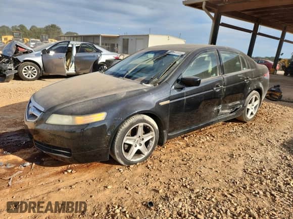 2006 Acura TL with VIN 19UUA66226A046735, listed as a Copart auction lot 85181395 with 211,856 mi miles and Salvage title. Bid and sale history available at DreamBid. Image 1.