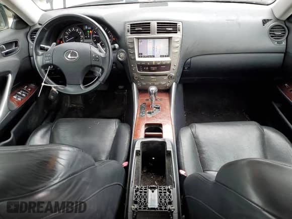 2008 Lexus IS 250 with VIN JTHBK262285054145, listed as a Copart auction lot 82264935 with 144,489 mi miles and Salvage title. Bid and sale history available at DreamBid. Image 8.