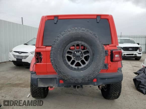 2022 Jeep Wrangler Unlimited Rubicon с VIN 1C4JJXFG9NW126974, выставлен на аукционе Copart как лот 88330725 с пробегом Не указан миль и Списание • Salvage title. История ставок и продаж доступна на DreamBid. Изображение 6.