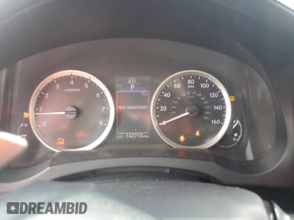 2015 Lexus IS 250 with VIN JTHBF1D27F5068850, listed as a Copart auction lot 85932715 with 142,710 mi miles and Salvage title. Bid and sale history available at DreamBid. Image 9.