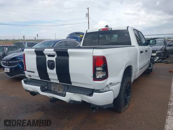 2022 Ram 1500 Big Horn z VIN 1C6RREBTXNN157330, wystawiony jako IAAI lot #42804761 z przebiegiem 51 408 mil mil oraz . Historia ofert i sprzedaży dostępna na DreamBid. Obrazek 16.