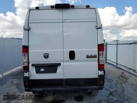2019 Ram ProMaster Cargo with VIN 3C6TRVBG0KE547779, listed as a Copart auction lot 43593535 with Not provided miles and Clean title. Bid and sale history available at DreamBid. Image 6.
