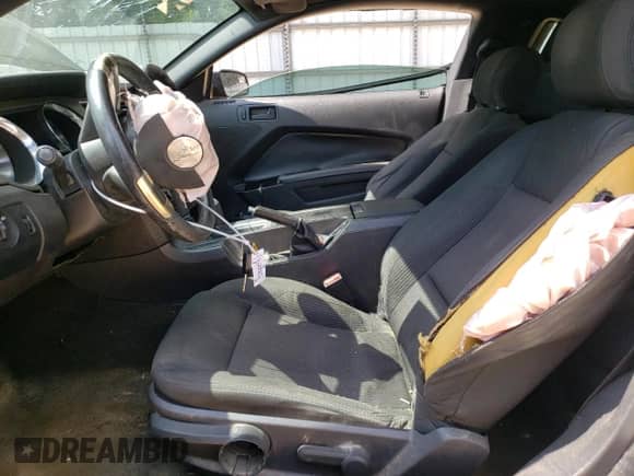 2014 Ford Mustang V6 with VIN 1ZVBP8AM7E5325126, listed as a Copart auction lot 59134364 with 153,735 mi miles and Salvage title. Bid and sale history available at DreamBid. Image 7.