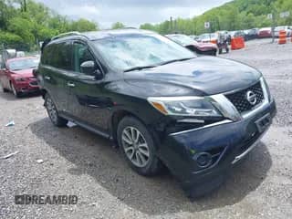2016 Nissan Pathfinder S with VIN 5N1AR2MM4GC635388, listed as a IAAI auction lot 42240805 with 56,822 mi miles and . Bid and sale history available at DreamBid. Image 1.