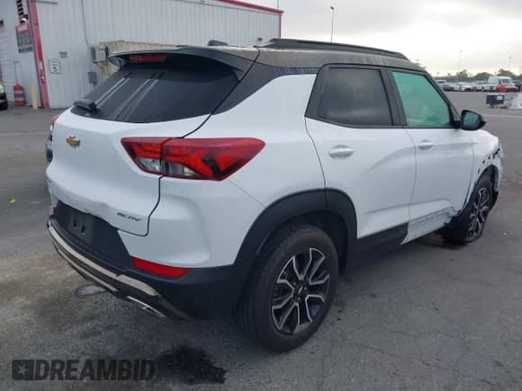 2021 Chevrolet TrailBlazer ACTIV with VIN KL79MVSL9MB154343, listed as a IAAI auction lot 42082781 with 26,878 mi miles and . Bid and sale history available at DreamBid. Image 4.