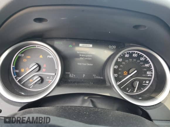 2021 Toyota Camry Hybrid XLE with VIN 4T1F31AK9MU021933, listed as a Copart auction lot 63761875 with 53,904 mi miles and Salvage title. Bid and sale history available at DreamBid. Image 9.