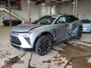 2024 Chevrolet Blazer EV eAWD RS z VIN 3GNKDCRJ3RS163975, wystawiony jako Copart lot #63620715 z przebiegiem 1 870 mil mil oraz Szkoda całkowita • Salvage title. Historia ofert i sprzedaży dostępna na DreamBid. Obrazek 1.