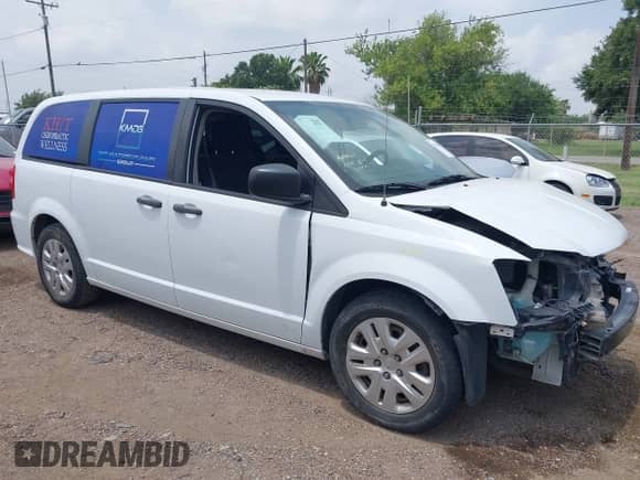 2019 Dodge Grand Caravan SE 35th Anniversary Edition with VIN 2C4RDGBG1KR741071, listed as a IAAI auction lot 42170063 with 74,673 mi miles and . Bid and sale history available at DreamBid. Image 1.