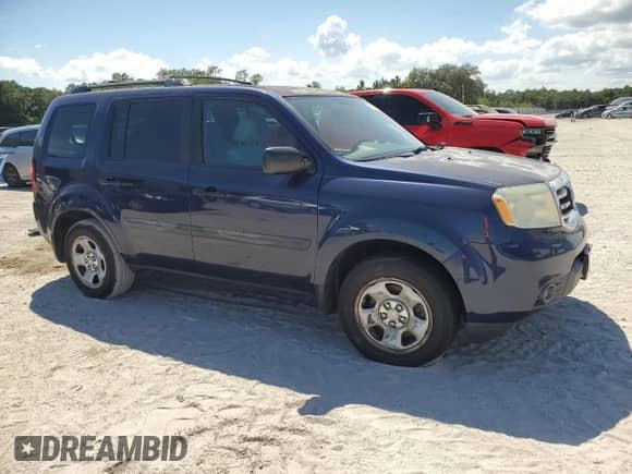 2015 Honda Pilot LX with VIN 5FNYF3H25FB008176, listed as a Copart auction lot 71611875 with 210,981 mi miles and Clean title. Bid and sale history available at DreamBid. Image 4.