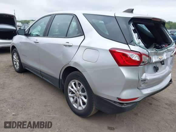 2021 Chevrolet Equinox LS with VIN 3GNAXHEV0MS112371, listed as a IAAI auction lot 42960733 with 66,301 mi miles and . Bid and sale history available at DreamBid. Image 3.