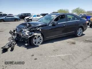 2013 Mercedes-Benz C 300 Sport with VIN WDDGF8AB7DA818908, listed as a Copart auction lot 61921565 with 241,733 mi miles and Salvage title. Bid and sale history available at DreamBid. Image 1.