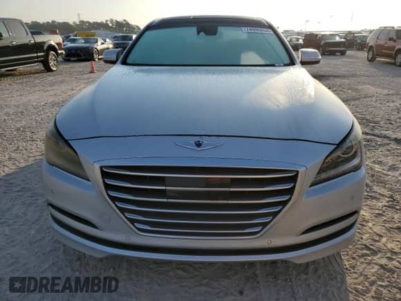 2015 Hyundai Genesis 3.8L z VIN KMHGN4JE5FU069927, wystawiony jako Copart lot #74990854 z przebiegiem 62 641 mil mil oraz Szkoda całkowita • Salvage title. Historia ofert i sprzedaży dostępna na DreamBid. Obrazek 5.