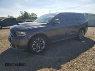 2019 Dodge Durango R/T with VIN 1C4SDJCT4KC744596, listed as a Copart auction lot 80895825 with 103,277 mi miles and Salvage title. Bid and sale history available at DreamBid. Image 1.