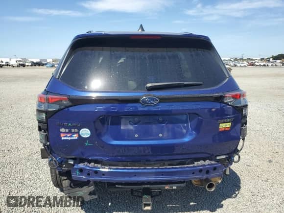 2025 Subaru Forester Special Sports z VIN JF2SLDHC4SH456871, wystawiony jako Copart lot #69615785 z przebiegiem 10 855 mil mil oraz Szkoda całkowita • Salvage title. Historia ofert i sprzedaży dostępna na DreamBid. Obrazek 6.