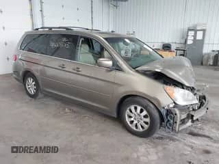 2008 Honda Odyssey EX-L with VIN 5FNRL38658B402974, listed as a IAAI auction lot 43008013 with 220,738 mi miles and . Bid and sale history available at DreamBid. Image 1.