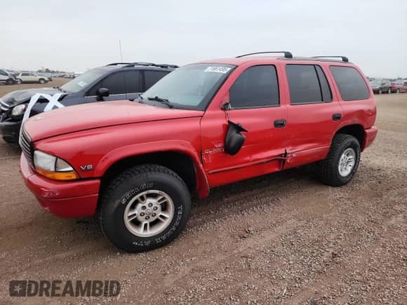 1998 Dodge Durango with VIN 1B4HS28Y0WF104123, listed as a Copart auction lot 71861495 with 268,518 mi miles and Non repairable. Bid and sale history available at DreamBid. Image 1.