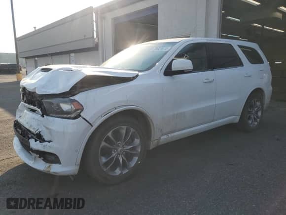 2019 Dodge Durango R/T with VIN 1C4SDJCT4KC722792, listed as a Copart auction lot 70929615 with 80,420 mi miles and Salvage title. Bid and sale history available at DreamBid. Image 1.