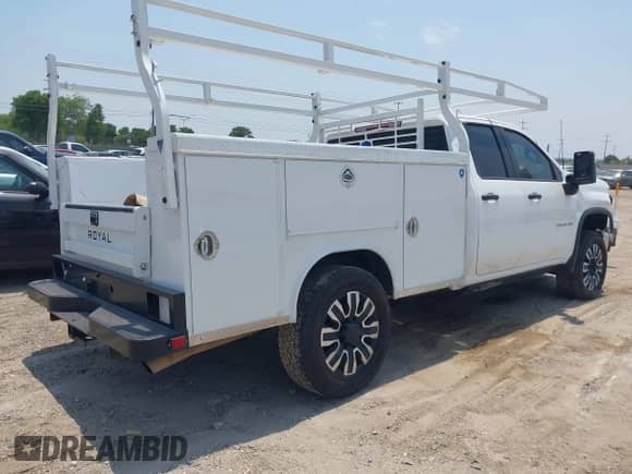 2022 Chevrolet Silverado 2500HD Work Truck с VIN 1GB2WLE78NF328371, выставлен на аукционе IAAI как лот 42278922 с пробегом 70 645 миль миль и . История ставок и продаж доступна на DreamBid. Изображение 4.