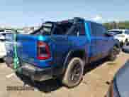 2023 Ram 1500 Rebel with VIN 1C6SRFLT5PN590742, listed as a Copart auction lot 68480204 with Not provided miles and Salvage title. Bid and sale history available at DreamBid. Image 3.