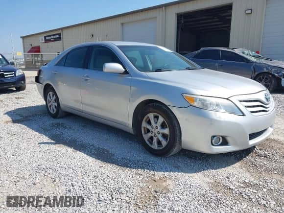 2010 Toyota Camry LE with VIN 4T1BF3EK2AU091149, listed as a IAAI auction lot 43198644 with 206,811 mi miles and . Bid and sale history available at DreamBid. Image 1.