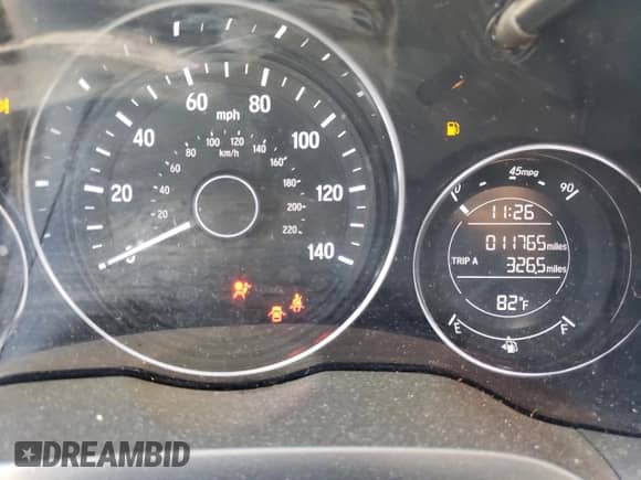 2022 Honda HR-V LX с VIN 3CZRU5H39NM726249, выставлен на аукционе Copart как лот 84273785 с пробегом 11 765 миль миль и Списание • Salvage title. История ставок и продаж доступна на DreamBid. Изображение 9.