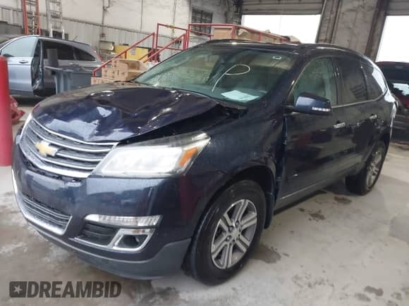 2017 Chevrolet Traverse LT с VIN 1GNKRHKD1HJ284345, выставлен на аукционе IAAI как лот 42901641 с пробегом 128 725 миль миль и . История ставок и продаж доступна на DreamBid. Изображение 2.