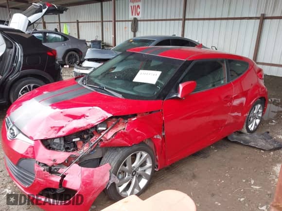 2016 Hyundai Veloster with VIN KMHTC6AD1GU272922, listed as a IAAI auction lot 43115743 with 85,156 mi miles and . Bid and sale history available at DreamBid. Image 18.
