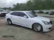 2014 Hyundai Equus Signature z VIN KMHGH4JH4EU085889, wystawiony jako Copart lot #50963365 z przebiegiem 188 993 mil mil oraz Szkoda całkowita • Salvage title. Historia ofert i sprzedaży dostępna na DreamBid. Obrazek 4.