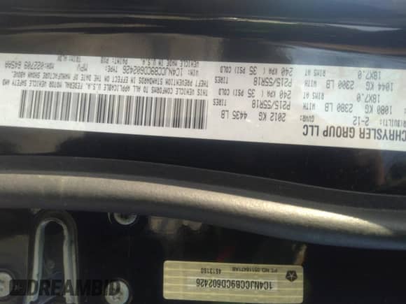 2012 Jeep Compass Limited с VIN 1C4NJCCB9CD602426, выставлен на аукционе IAAI как лот 41668923 с пробегом 185 861 миль миль и . История ставок и продаж доступна на DreamBid. Изображение 9.