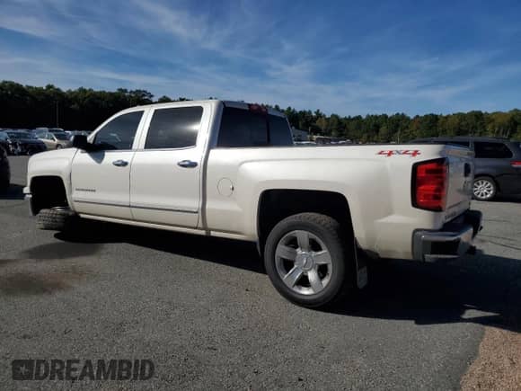 2015 Chevrolet Silverado 1500 LTZ with VIN 3GCUKSEC3FG138100, listed as a Copart auction lot 84721615 with 161,450 mi miles and Salvage title. Bid and sale history available at DreamBid. Image 2.