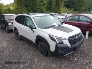 2022 Subaru Forester Wilderness with VIN JF2SKAMC4NH529734, listed as a IAAI auction lot 43161224 with 33,616 mi miles and . Bid and sale history available at DreamBid. Image 1.