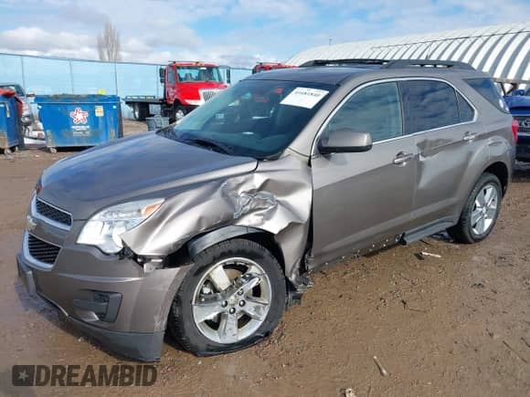 2012 Chevrolet Equinox 1LT with VIN 2GNFLEE58C6216622, listed as a IAAI auction lot 41681840 with 81,292 mi miles and . Bid and sale history available at DreamBid. Image 2.