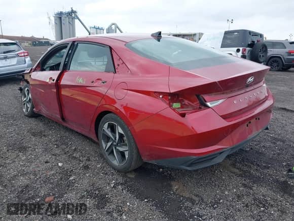 2023 Hyundai Elantra SEL с VIN KMHLS4AG9PU617373, выставлен на аукционе IAAI как лот 43299451 с пробегом 11 901 миль миль и . История ставок и продаж доступна на DreamBid. Изображение 3.