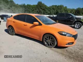 2013 Dodge Dart SXT with VIN 1C3CDFBA3DD295382, listed as a Copart auction lot 69945955 with 239,373 mi miles and Salvage title. Bid and sale history available at DreamBid. Image 4.