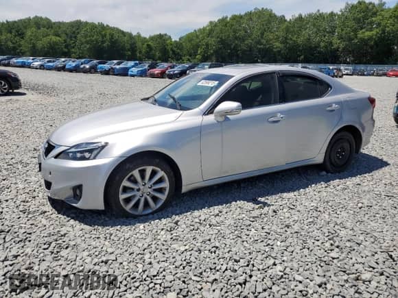 2012 Lexus IS 250 z VIN JTHCF5C21C5059179, wystawiony jako Copart lot #62599215 z przebiegiem 114 835 mil mil oraz Czysty tytuł • Clean title. Historia ofert i sprzedaży dostępna na DreamBid. Obrazek 1.