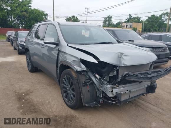 2023 Chevrolet Traverse RS with VIN 1GNEVJKWXPJ206775, listed as a IAAI auction lot 42754694 with 31,268 mi miles and . Bid and sale history available at DreamBid. Image 1.