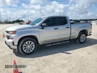 2019 Chevrolet Silverado 1500 Custom с VIN 1GCRWBEF3KZ227079, выставлен на аукционе Copart как лот 70952494 с пробегом 42 116 миль миль и Списание • Salvage title. История ставок и продаж доступна на DreamBid. Изображение 1.