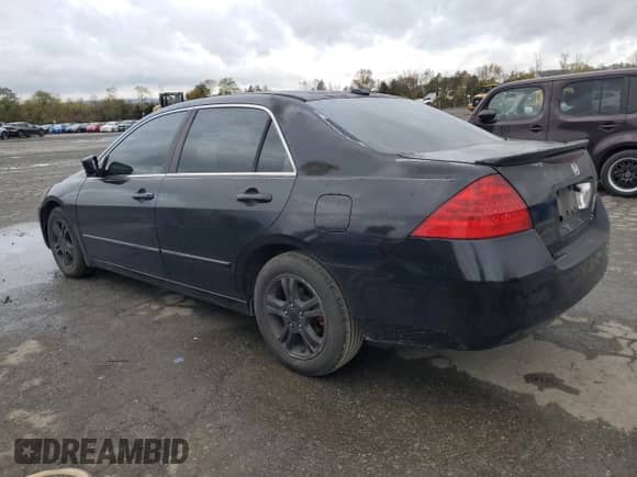 2006 Honda Accord EX with VIN 1HGCM56786A002697, listed as a Copart auction lot 87218115 with 177,677 mi miles and Salvage title. Bid and sale history available at DreamBid. Image 2.