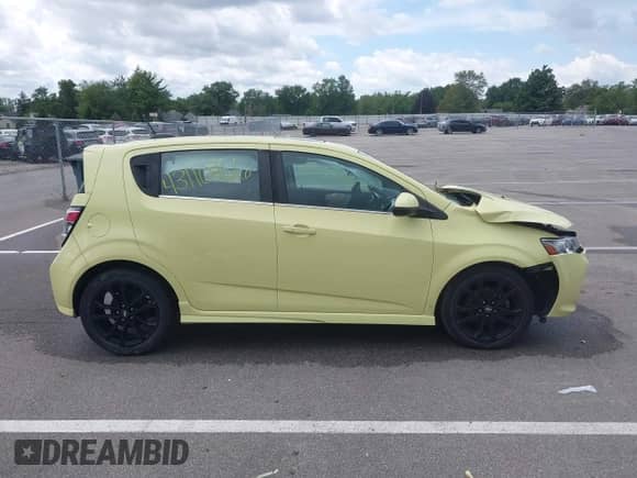 2017 Chevrolet Sonic Premier with VIN 1G1JF6SB9H4110613, listed as a IAAI auction lot 43110466 with 82,509 mi miles and . Bid and sale history available at DreamBid. Image 14.