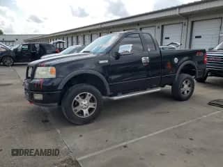 2005 Ford F-150 XL with VIN 1FTRF14585NA21240, listed as a Copart auction lot 64828955 with 238,716 mi miles and Salvage title. Bid and sale history available at DreamBid. Image 1.