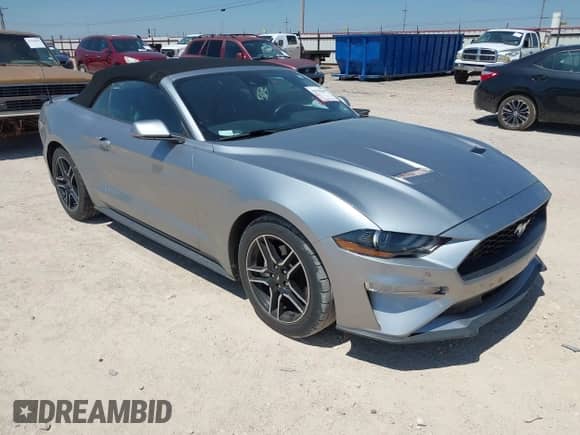 2023 Ford Mustang EcoBoost with VIN 1FATP8UH3P5108199, listed as a IAAI auction lot 42918208 with 54,226 mi miles and . Bid and sale history available at DreamBid. Image 1.